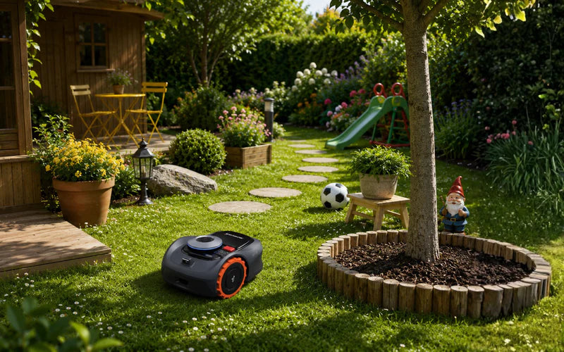 Robot tondeuse pour Petits Jardins