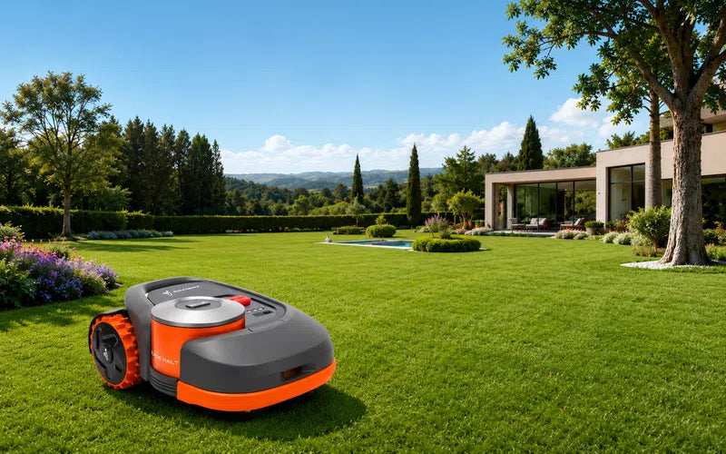 Robot Tondeuse pour Grands Jardins